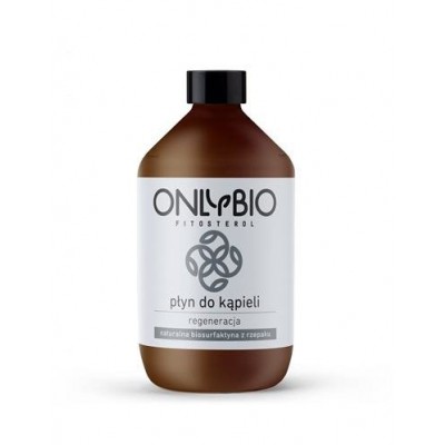 Miniaturka artykułu - OnlyBio Fitosterol regenerujący płyn do kąpieli z olejem ze słonecznika, 500ml