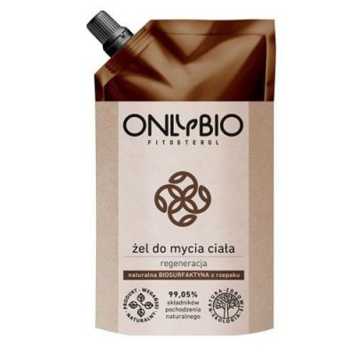 Miniaturka artykułu - OnlyBio Fitosterol regenerujący żel do mycia ciała z olejem ze słonecznika zapas, 250ml