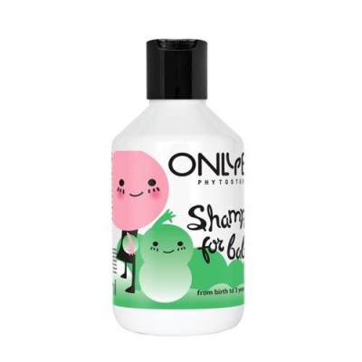 Miniaturka artykułu - OnlyBio Fitosterol szampon dla dzieci od pierwszego dnia życia butelka, 250ml