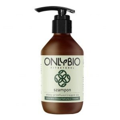 Miniaturka artykułu - OnlyBio Szampon włosy przetłuszczające, 250ml
