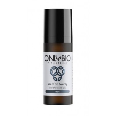 Miniaturka artykułu - OnlyBio Fitosterol ultranawilżający krem do twarzy na noc, 50ml