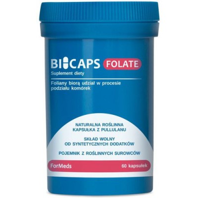 Miniaturka artykułu - FORMEDS Bicaps FOLATE, 60 kapsułek