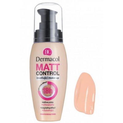 Miniaturka artykułu - DERMACOL Matt Control make-up NO.1, 30 ml