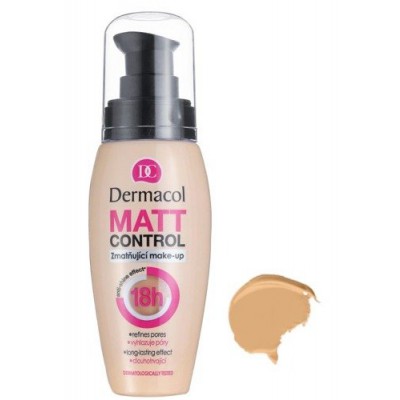 Miniaturka artykułu - DERMACOL Matt Control make-up NO.1.5, 30 ml