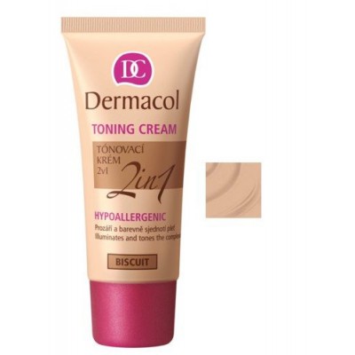 Miniaturka artykułu - DERMACOL Toning Cream 2in1 - Desert, 30 ml