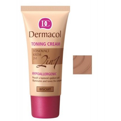 Miniaturka artykułu - DERMACOL Toning Cream 2in1 - Caramel, 30 ml