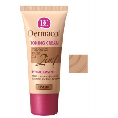 Miniaturka artykułu - DERMACOL Toning Cream 2in1 - Bronze, 30 ml