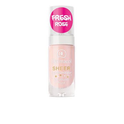 Miniaturka artykułu - DERMACOL Sheer face illuminator fresh rose, 15ml