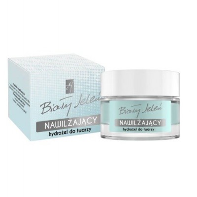 Miniaturka artykułu -  Biały Jeleń hydrożel do twarzy NAWILŻAJĄCY - 50ml