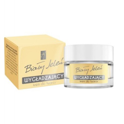 Miniaturka artykułu - Biały Jeleń pielęgnacyjny krem do twarzy WYGŁADZAJĄCY - 50 ml