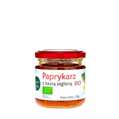 Miniaturka artykułu - BioLife Paprykarz z kaszą jaglaną BIO - 170g