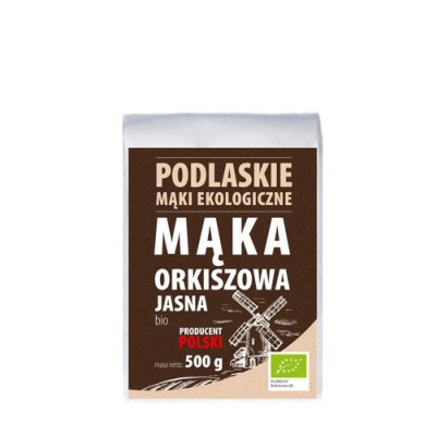 Miniaturka artykułu - BioLife Mąka orkiszowa jasna BIO - 500g