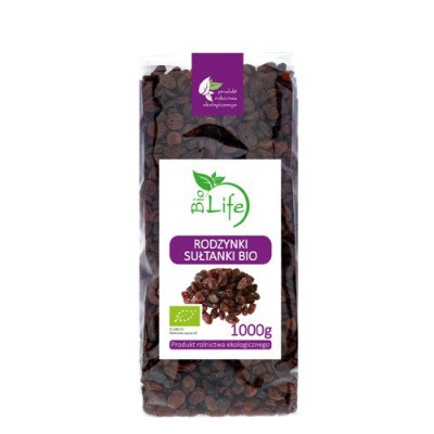 Miniaturka artykułu - BioLife Rodzynki sułtanki - 1000g