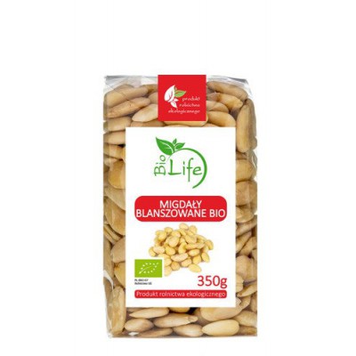 Miniaturka artykułu - BioLife Migdały blanszowane - 350g