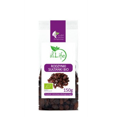 Miniaturka artykułu - BioLife Rodzynki sułtanki 150g