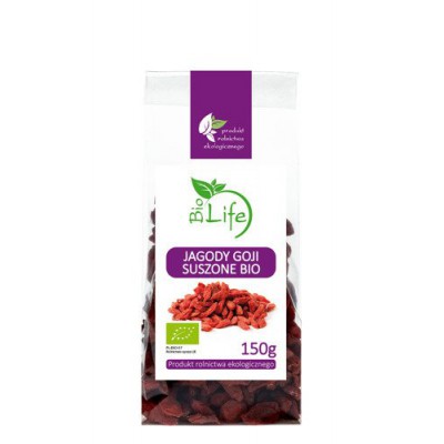 Miniaturka artykułu - BioLife Jagody Goji suszone - 150g