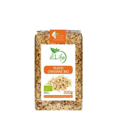 Miniaturka artykułu - BioLife Płatki owsiane - 300g