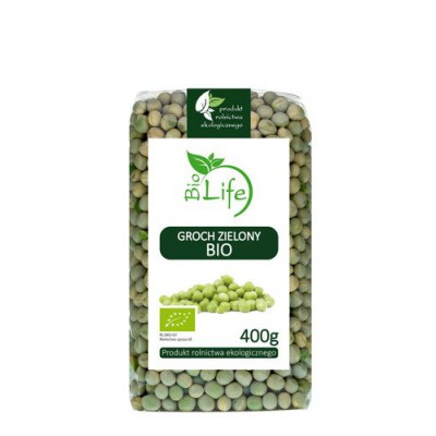 Miniaturka artykułu - BioLife Groch zielony - 400g