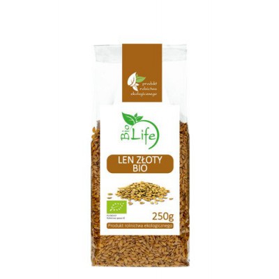 Miniaturka artykułu - BioLife Len złoty - 250g