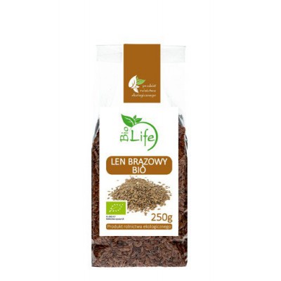 Miniaturka artykułu - BioLife Len brązowy - 250g