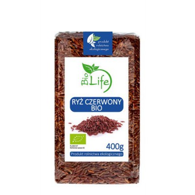 Miniaturka artykułu - BioLife Ryż czerwony - 400g