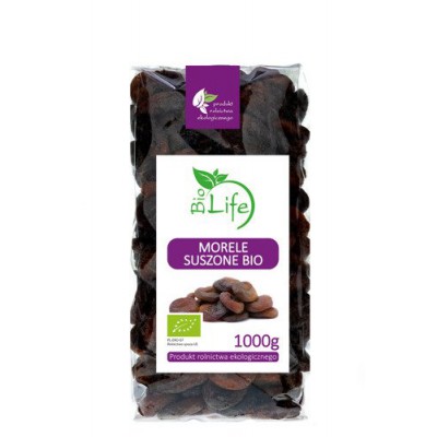 Miniaturka artykułu - BioLife Morele suszone - 1000g
