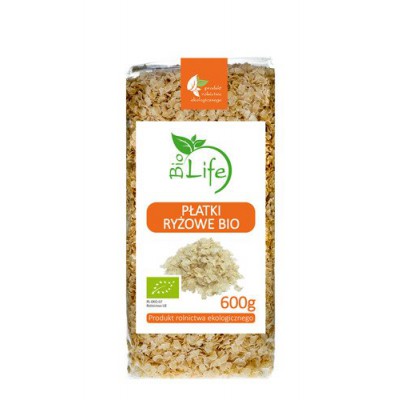 Miniaturka artykułu - BioLife Płatki ryżowe - 600g