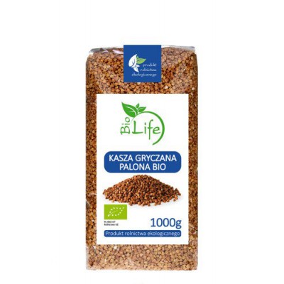 Miniaturka artykułu - BioLife Kasza gryczana palona - 1000g