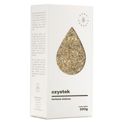 Miniaturka artykułu - AURA HERBALS Czystek suszony - 100g