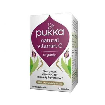Zdjęcie produktu - PUKKA Naturalna Witamina C - 60 kaps