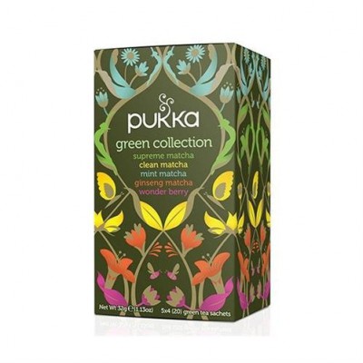 PUKKA HERBATA Green collection, 20 saszetek