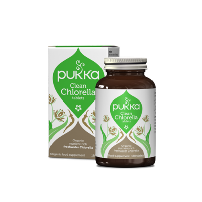 PUKKA Clean Chlorella  -150 tabletek
