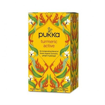 Miniaturka artykułu - PUKKA Turmeric Active, 20 saszetek