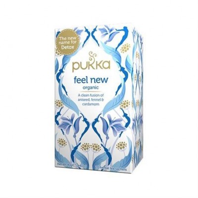 Miniaturka artykułu - PUKKA Feel new, 20 saszetek