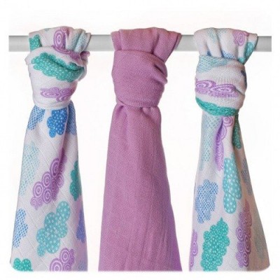 XKKO Pieluszki Bambusowe 70x70 Heaven for boys - 3szt