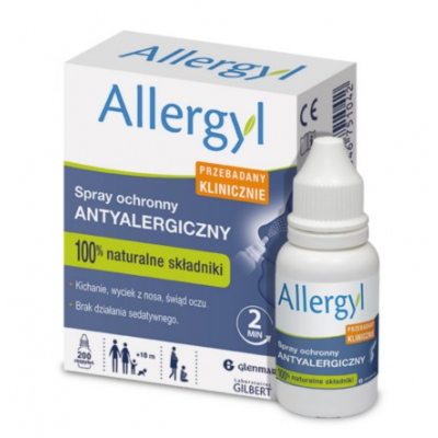 Miniaturka artykułu - ALLERGYL spray 200 dawek (1 poj.)