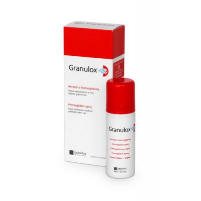 Miniaturka artykułu - GRANULOX Aerozol z hemoglobiną - 12 ml