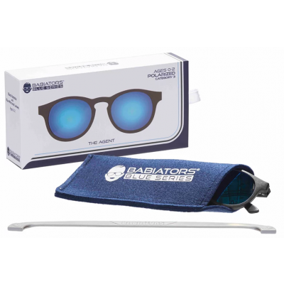 Babiators Okulary Blue Series - The Agent Black Keyhole AGE 0-2 BLU-001