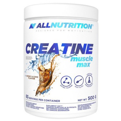 Miniaturka artykułu - ALLNUTRITION CREATINE 500 g WHISKY&COLA