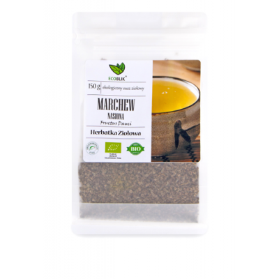Miniaturka artykułu - EcoBlik Herbatka ziołowa Marchew nasiona ekologiczne - 150 g