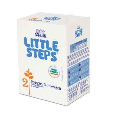 Miniaturka artykułu - NESTLE LITTLE STEPS 2 mleko modyfikowane powyżej 6 miesiąca - 600g