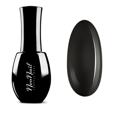 Miniaturka artykułu - NeoNail Lakier Hybrydowy Pure Black 2996 - 15 ml 