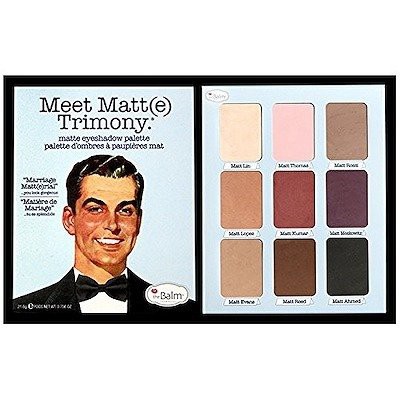 Miniaturka artykułu - THE BALM paleta cieni MEET MATT(E) Trimony
