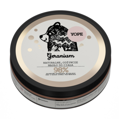 Miniaturka artykułu - YOPE masło do ciała GERANIUM, 200ml
