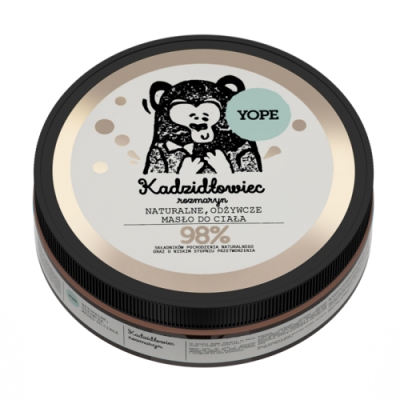 Miniaturka artykułu - YOPE masło do ciała KADZIDŁOWIEC I ROZMARYN, 200 ml