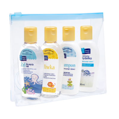 Miniaturka artykułu - SKARB MATKI Zestaw podr&oacute;żny mini produkty, 4x80ml
