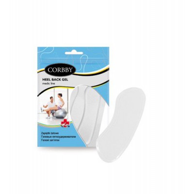 CORBBY HEEL BACK Gel zapiętki żelowe - 1 para