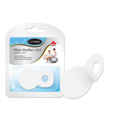 CORBBY HALLUX GEL - Osłona na haluksa mała - 1 szt.