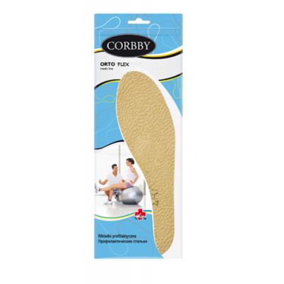 Miniaturka artykułu - CORBBY ORTO FLEX wkładki 35/36 - 1 para