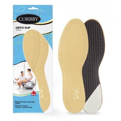 Miniaturka artykułu - CORBBY ORTO SUP wkładki profilowane r.36 - 1 para